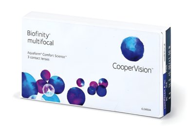 Biofinity Multifocal (3 čočky) - Výprodej parametrů