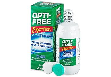 Opti-Free Express 355 ml s pouzdrem - poškozený obal
