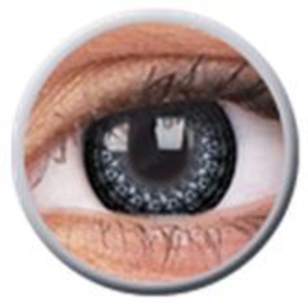 ColourVue Eyelush - Grey (2 čočky tříměsíční) - nedioptrické - výprodej exp.2020