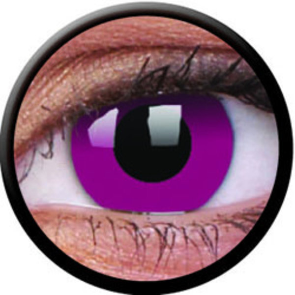 ColourVue CRAZY ČOČKY - Purple (2 ks tříměsíční) - nedioptrické