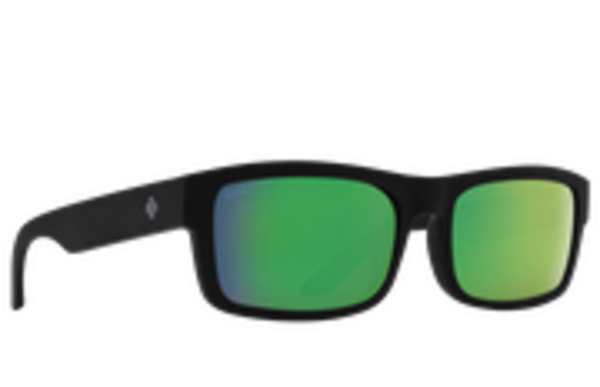 SPY sluneční brýle DISCORD LITE - Matte Black/Green - polarizační