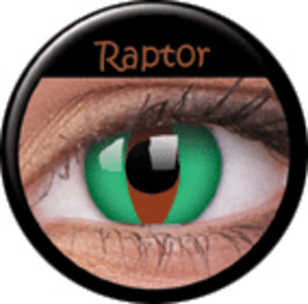 ColourVue Crazy čočky - Raptor (2 ks roční) - nedioptrické - exp. 08/2024