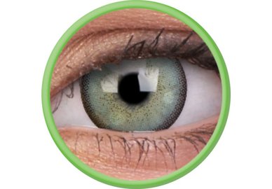 ColourVue Lumina - Dazzling Mint (2 čočky tříměsíční s pouzdrem) - dioptrické exp. 04/2026