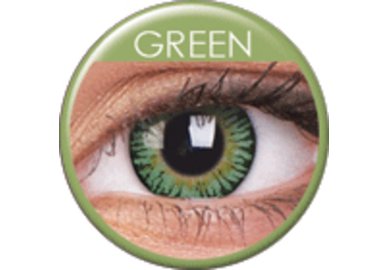 ColourVue 3 Tones - Green (2 čočky tříměsíční) - dioptrické - exp. 08/2026