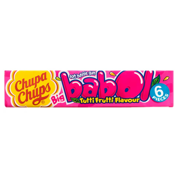 Chupa Chups Big Babol Tutti Frutti žvýkačky 27,6g