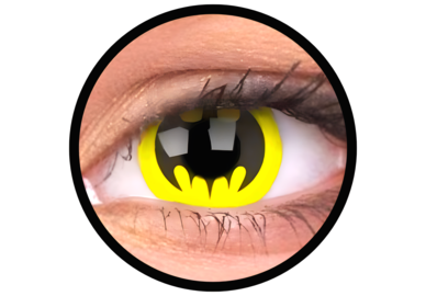 ColourVue Crazy čočky - Batman (2 ks roční) - nedioptrické, doprodej