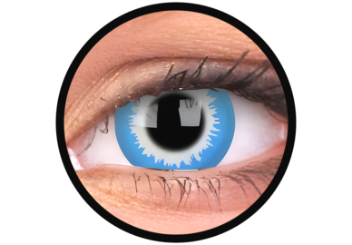 ColourVue Crazy čočky - Blue Elf (2 ks roční) - nedioptrické, doprodej