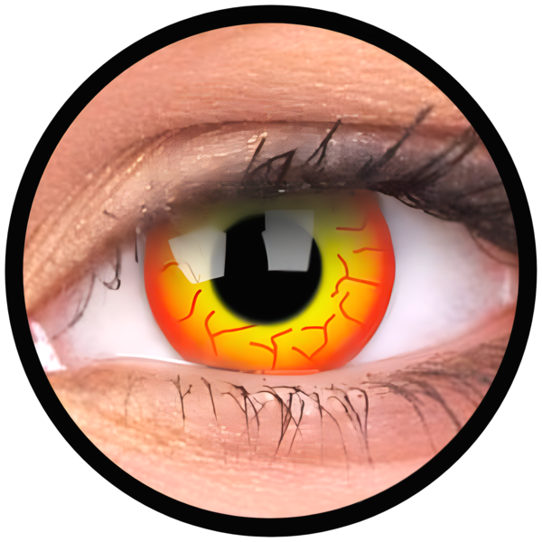 ColourVue Crazy čočky - Darth Maul (2 ks roční) - nedioptrické, doprodej