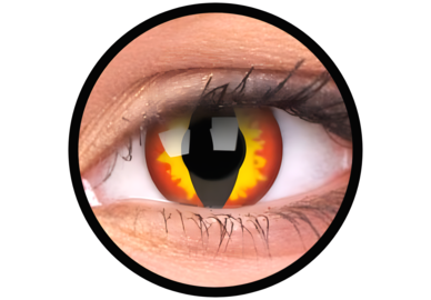 ColourVue Crazy čočky - Dragon Eyes (2 ks roční) - nedioptrické, doprodej