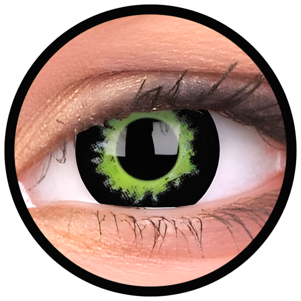 ColourVue Crazy čočky - Eclipse (2 ks roční) - nedioptrické, doprodej