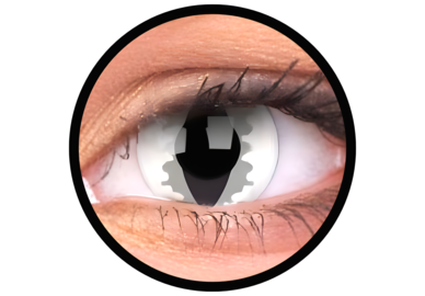 ColourVue Crazy čočky - Grey Dragon (2 ks roční) - nedioptrické, doprodej