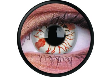 ColourVue Crazy čočky - Jigsaw (2 ks roční) - nedioptrické, doprodej