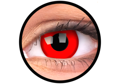 ColourVue Crazy čočky - Red Devil (2 ks roční) - nedioptrické, doprodej