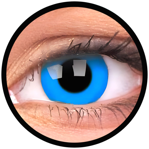 ColourVue Crazy čočky - Sky Blue (2 ks roční) - nedioptrické, doprodej