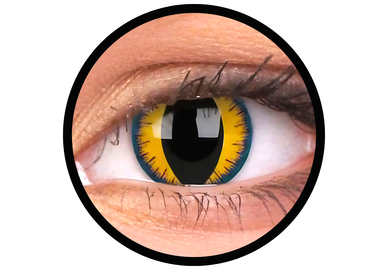 ColourVue Crazy čočky - Wolf Moon (2 ks roční) - nedioptrické, doprodej