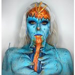 ColourVue Crazy čočky - Flame Hot (2 ks roční) - nedioptrické, exp.10/2026