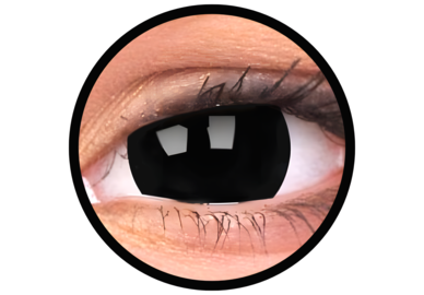 ColourVue Crazy čočky 17 mm - Black Titan (2 ks tříměsíční) - nedioptrické