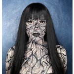 ColourVue Crazy čočky 17 mm - Black Titan (2 ks tříměsíční) - nedioptrické