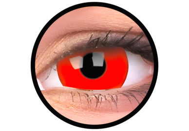 ColourVue Crazy čočky 17 mm - Red Devil (2 ks tříměsíční) - nedioptrické