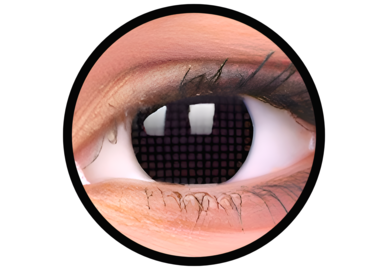 ColourVue Crazy čočky - Black Screen (2 ks tříměsíční) - nedioptrické