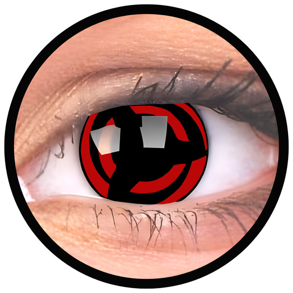 ColourVue Crazy čočky - Kakashi (2 ks tříměsíční) - nedioptrické