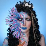 ColourVue Crazy čočky - White Screen (2 ks tříměsíční) - nedioptrické