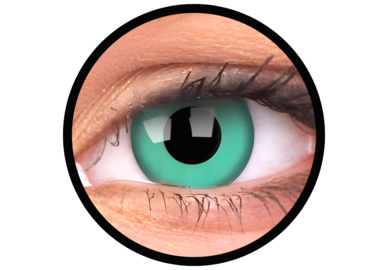 ColourVue Crazy čočky - Emerald (2 ks roční) - nedioptrické, doprodej