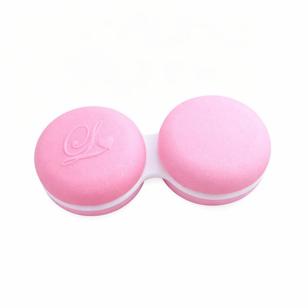 Klasické pouzdro makronka - světle růžové