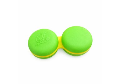 Klasické pouzdro makronka - zelené