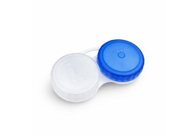 Pouzdro na sklerální čočky modré