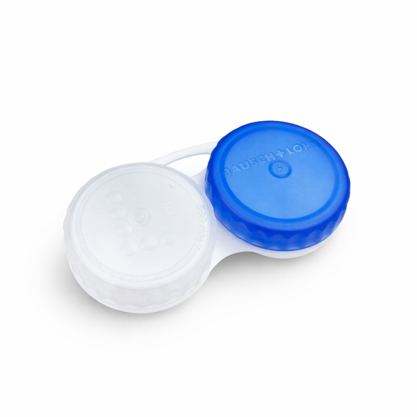 Pouzdro na sklerální čočky modré