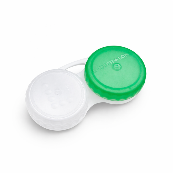 Pouzdro na sklerální čočky zelené