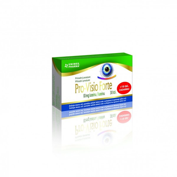 Vitamínové tablety Pro-Visio-Forte 30+10 tbl zdarma - poškozený obal
