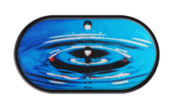 Pouzdro se zrcátkem motiv Klasik - Kapky