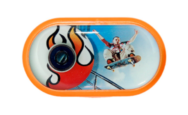 Pouzdro se zrcátkem motiv Sport - Skateboard