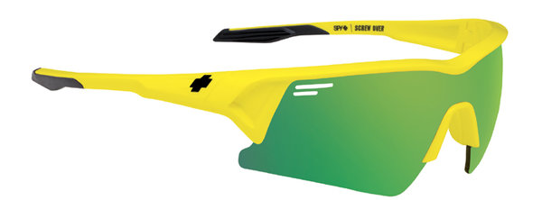 SPY cyklistické brýle SCREW OVER Hi Vis Yellow