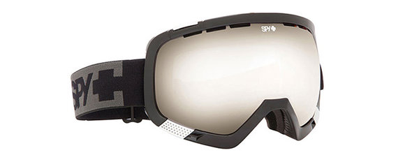 SPY Lyžařské brýle PLATOON - Black / Silver Mirror