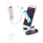 XD Design Jam - multifunkční audio příslušenství 4 v 1 - modré