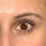 ColourVue Crazy čočky - Saurons Eye (2 ks roční) - nedioptrické, doprodej