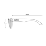 SPY sluneční brýle HELM Black Grey - Polarizační