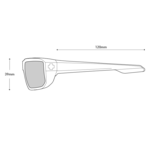 SPY sluneční brýle McCoy Matte White