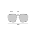 SPY Sluneční brýle Touring Soft Matte Black - happy