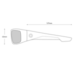 SPY sluneční brýle LOGAN White