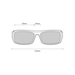 SPY sluneční brýle ADMIRAL Matte Camo Tort - Happy Bronze