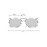 SPY sluneční brýle FRAZIER Matte Black Blue - Polarizační