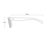 SPY Sluneční brýle SUNDOWNER Black/White