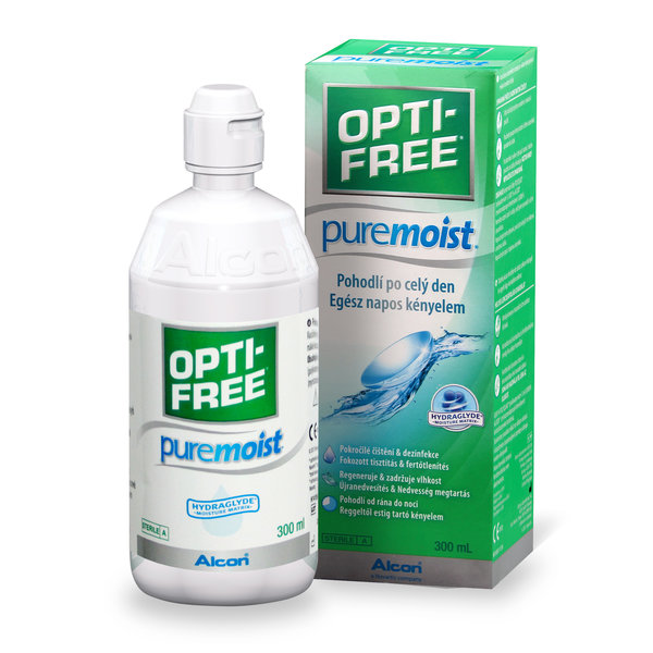 OPTI-FREE PureMoist 300ml - poškozený obal