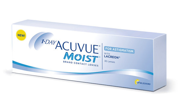 1 Day Acuvue Moist for Astigmatism (30 čoček) - výprodej skladu