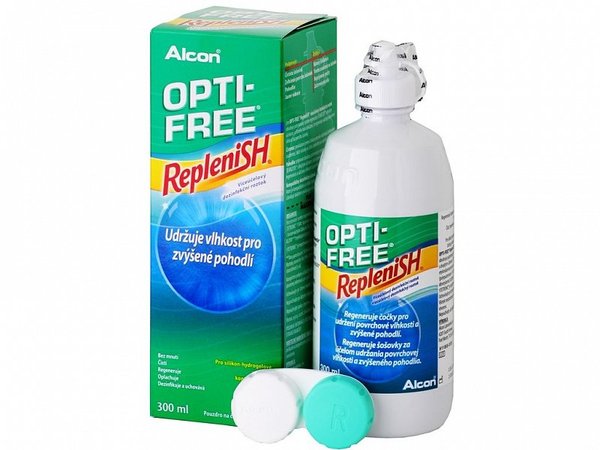 Opti-Free RepleniSH 300 ml s pouzdrem - poškozený obal