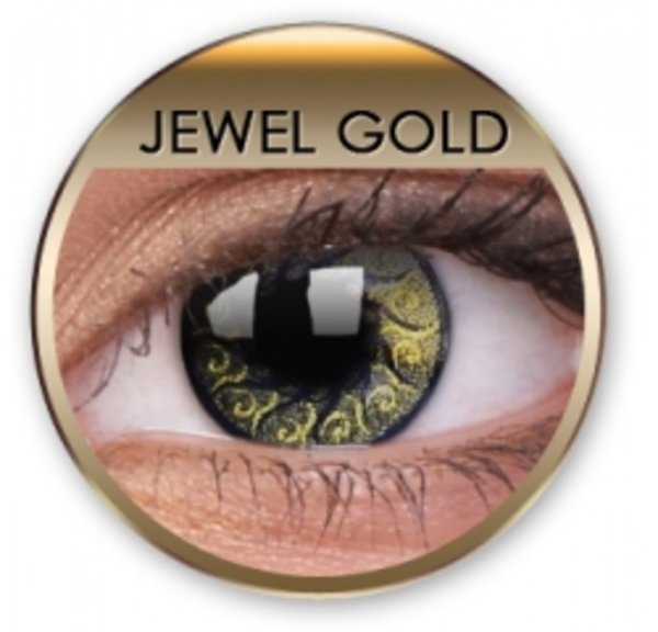 Jewel - Jewel Gold nedioptrické (2 tříměsíční čočky) - exp.11/2019